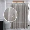 Fornecido Diretamente do Fabricante para Comércio Exterior Transfronteiriço, Cortina de Chuveiro em Estoque, Cortina Divisória Impermeável de Peva, Cortina de Banheiro Transparente Cubo d'Água 3D