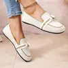 2026 Verano Nuevos Zapatos Casuales Planos de Talla Grande Transfronterizos Malla Transparente Bloque de Color Moda Slip-On Planos Bajos para Mujer
