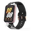 O Novo Modelo é Adequado para Galaxy Fit 3 Pulseira de Relógio com Fivela Colorida Estampada Samsung Fit3 Pulseira de Pulso com Junta de Metal em Estoque