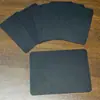 Papel de Carta Hecho a Mano en Cartulina Negra Gruesa, Sencillo y Elegante, con Acabado de Lujo, Tarjetas de Felicitación Kraft, Sobres con Forma de Corazón, Tarjetas de Bendición al por Mayor