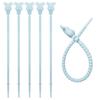 Correa de Silicona de Osito para Llavero DIY Cadena de Cuentas Cordón Colgante para Ropa Bolsa Joyería Hecha a Mano Accesorios para Llavero