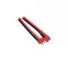 Cable de batería XT60 de 10 cm 12/14/16 AWG cabeza macho y hembra extra suave alta temperatura cargador T cabeza cable de batería