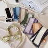 Bufanda de Seda Pequeña Larga Estrecha de Moda para Primavera y Otoño Corbata para Mujer Lazo para la Cabeza Cinta para Bolso Cinturón para el Cuello Cinta Bufanda para Traje Lazo para el Cabello
