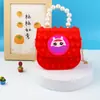 Bolso Bandolera Vanguardia para Hombro Niños Bandolera Bolso de Mano Perla Burbuja Bolso Bandolera de Silicona para Hombro Bolso Gelatina