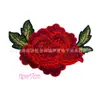 Patch de Tecido Bordado Yi Xia Flor Estilo Étnico Cheongsam Capa Recorte Aplique Bordado Renda Solúvel em Água Peça Bordada