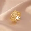 Anillo para Mujer, Lujo Ligero, Nicho de Alta Gama, Anillo Exagerado de Zirconia, Anillo Sencillo, Anillo Abierto, Joyería de Reina Madre, No se Desvanece