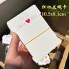 Yiwu horquilla cartón hecho a mano adornos para el cabello tarjeta aretes diy etiqueta nube accesorios bolsa de embalaje de cartón duro al por mayor