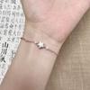 Pulsera de perlas pequeñas mini con cuentas de bolsillo elegante lujo ligero de alta calidad pulsera de cuentas versátil para mujer de verano