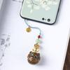 Original Sândalo Verde DIY Feito à Mão Tecido Raposa Oca Sachê Barbie Sândalo Criativo Celular Corrente Decorativa Pendurada