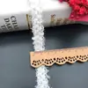 Nova Renda de Fita Estilo Chanel Preto e Branco Feita à Mão DIY Acessórios de Decoração para Bordas de Roupas, Bolsas e Chapéus
