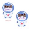 Ropa Infantil Pegatinas de Tela Chaqueta de Plumas Pantalones Bolsa Mochila Parche Decorativo DIY Parche de Dibujos Animados Autoadhesivo Sin Costuras
