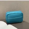 Nova Bolsa de Cosméticos Transfronteiriça de Couro Bovino Camada Superior Bolsa de Lavagem Portátil para Viagem Sensação de Alto Nível Bolsa de Armazenamento Bolsa de Grande Capacidade