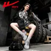 Zapatos de papá de malla con suela gruesa para mujer WXY-R538C