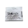 Estilo Japonês e Coreano Colorido Strass Pérola Flor Liga Metálica Decorações para Nail Art Mini Pétala Cruzada Acessórios para Unhas