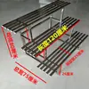 Estante de acero inoxidable para flores de balcón, de hierro, escalonado, de pie, multicapa, carnoso, para sala de estar, almacenamiento, estante decorativo para macetas de exterior