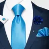 Venta Caliente Transfronteriza para Hombre Negocios Gama Alta Corbata Formal de Bolsillo para Negocios Set de Corbata 8cm Grande Suministro Listo
