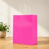 Bolsas tote, sacolas de papel kraft, impressas com logotipos, para carregar milk tea, produtos de panificação e comida para levar; também adequadas como sacolas de presente para o Festival do Meio Outono
