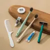 Escova de Dentes Descartável Pasta de Dentes Hotel Pousada Quarto de Hóspedes Kit de Higiene Pessoal Escovas de Dentes com Cerdas Macias Atacado