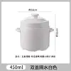 Olla de Cerámica para Estofar con Tapa, Adecuada para Uso Doméstico, para Cocinar al Vapor Verduras, Flan de Huevo, Sopa y Olla Pequeña de Barro para Cocinar