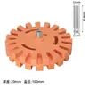 Disco Neumático para Eliminar Adhesivos para Quitar Calcomanías de Pintura de Automóviles, Disco de Pulido de Rueda de Herramienta, Rueda de 20 mm Eléctrica para Eliminar Adhesivos