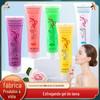 Creme Esfoliante de Lama Mu Wei Yi Esfoliante Corporal Completo Removedor de Pele Morta Unissex Sabonete Líquido Banho de Lama Rosa