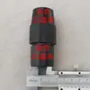 Conector de plástico para tubería de acero inoxidable, accesorio de varilla telescópica fija, hebilla de bloqueo de unión, localizador telescópico de accesorio de varilla
