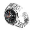 Para samsung watch 46m aleación doble fila cadena de mezclilla correa de reloj de metal huawei gt4 20/22mm