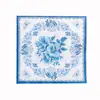 20 Unidades de Elegantes Guardanapos de Papel para Decoupage Floral Azul e Branco - 10 Designs Únicos Chinoiserie, Guardanapos de Papel Desdobrados de 13 Polegadas para Artesanato DIY, Festas de Aniversário e Decoração de Casa, Padrões Florais Sortidos, Guardanapos de Festa | Guardanapos com Padrão Floral | Guardanapos de Papel Decorativos