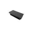 50 Tapones de Plástico Cuadrados de 25 mm, Tapones para Tubos, Tapones de Plástico para Tubos, Cubre Pies de Plástico, Tapones Cuadrados para Tubos
