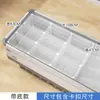 Cesta de Armazenamento Divisória para Congelador, Divisória Especial para Congelador, Organizador de Classificação, Prateleira em Camadas, Prateleira de Armazenamento Interna para Geladeira
