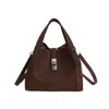 Bolso Pequeño Estilo Cesta de Verduras Simple para Mujer, Nuevo Bolso Cruzado Vintage 2026, Bolso de Mano Versátil de Primavera con Patrón de Lichi, Bolso Cubo