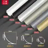 Tira de acabamento de canto interno em liga de alumínio para azulejos, canto de teto interno em forma de arco, canto de parede, acabamento de canto decorativo para cobrir fresta ultranarrow