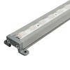Lámpara LED Lineal Yimei 12W Exterior Impermeable Proyecto Blanco Amarillo Cálido Lámpara Lavapared Reflector Señalización de Bordes Publicitarios