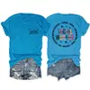 Assistente Social Compassivo Amazon Site Independente Moda Casual Feminina Camiseta de Gola Redonda Manga Curta