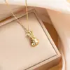 Collar de Zirconia Exquisita Microincrustada Versátil de Lujo Ligero Europeo y Americano para Mujer Cadena de Clavícula Simple de Moda para Celebridades de Internet Accesorios