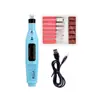 Polidor de Unhas Elétrico Transfronteiriço Recarregável por USB Portátil Caneta Polidora de Unhas Ferramenta de Manicure Portátil para Polir Unhas