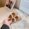 Zapatos de Cuero con Tachuelas de Estrella Estilo Coreano para Niñas Zapatos de Princesa para Niños Novedad Primavera/Otoño 2026 Zapatos Mary Jane de Corte Bajo para Niñas