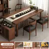 Nuevo juego de mesa de té y sillas estilo chino, adecuado para uso doméstico, balcones, mesas de té grandes, diseño minimalista, ideal para apartamentos pequeños y oficinas, perfecto para preparar té