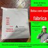 Sacola para embalagem de roupas em estoque pe transparente t-shirt clothing zipper bag underwear socks saco plástico grosso atacado