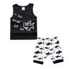 Ropa Infantil Estilo Coreano Conjunto de Manga Corta para Bebé Algodón Ropa de Verano para Niña Camiseta para Niño Bebé ins Ropa Infantil Amazon