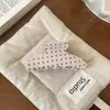 Estilo Coreano Novo Simples Versátil Geométrico Bolinhas Garra Presilha Celebridade da Internet Garra de Cabelo Presilha Tubarão Parte de Trás da Cabeça Penteado Presilha de Cabelo Acessórios de Cabelo