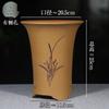 Maceta para Orquídeas de Arena Morada Maceta para Orquídeas de Arena Morada Yixing Maceta de Cerámica para Orquídeas con Plato Paquete de Mayorista Daño