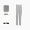 Pantalones de Legging Segmentados de Presión Cool Aini Tallas Grandes para Mujeres de 200 Libras, Adelgazantes, Otoño e Invierno, Forrados de Felpa, Engrosados, Talla Grande, Grises, de Longitud Completa