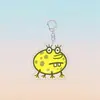 Llavero Periférico de Anime Bob Esponja Serie Rana Linda Sr.. Colgante de Mochila Escolar Acrílico de Krabs Calamardo