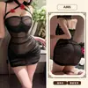 Lingerie Divertida com Tema de Laranja, Roupa para Realçar Seios Pequenos, Estilo Ousado, Roupa para Encontro, Vestido Bodycon, Tentação de Desejo Puro A885