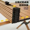 Mesa Dobrável em X para Rolinhos de Ovo Selecionada Cuidadosamente para Barracas de Mercado de Churrasco ao Ar Livre, Mesa Dobrável com Pernas Cruzadas de Aço Carbono, Mesa Portátil para Armazenamento