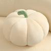 Almohada de calabaza de color sólido, estilo nórdico, bonita y creativa almohada de felpa para sofá o sala de estar, almohada para ventana salediza y mesita de noche.