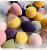 Set de 4 esponjas de maquillaje, 2 esponjas de maquillaje no absorbentes con forma de gota de agua, esponja de maquillaje, almohadilla aplicadora, esponja de maquillaje