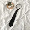 Estilo Escolar Gente Perezosa Gratis Uniforme Japonés JK Traje de Pareja Corbata Camisa de Hombre Corbata Uniforme de Niña Pajarita