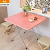 Mesa Plegable Mesa de Comedor Mesa de Comedor Portátil para Dormitorio Mesa Auxiliar Doméstica Simple para 4 Personas 2 Hogares Pequeños